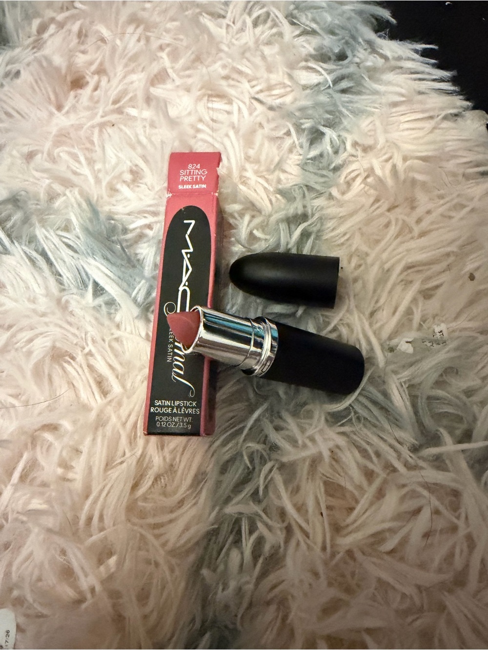 MAC Cosmetics Satin Lipstick - Sitting Pretty Warm Rose